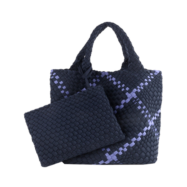 Braided Handbag with Removable Clutch Kalsten