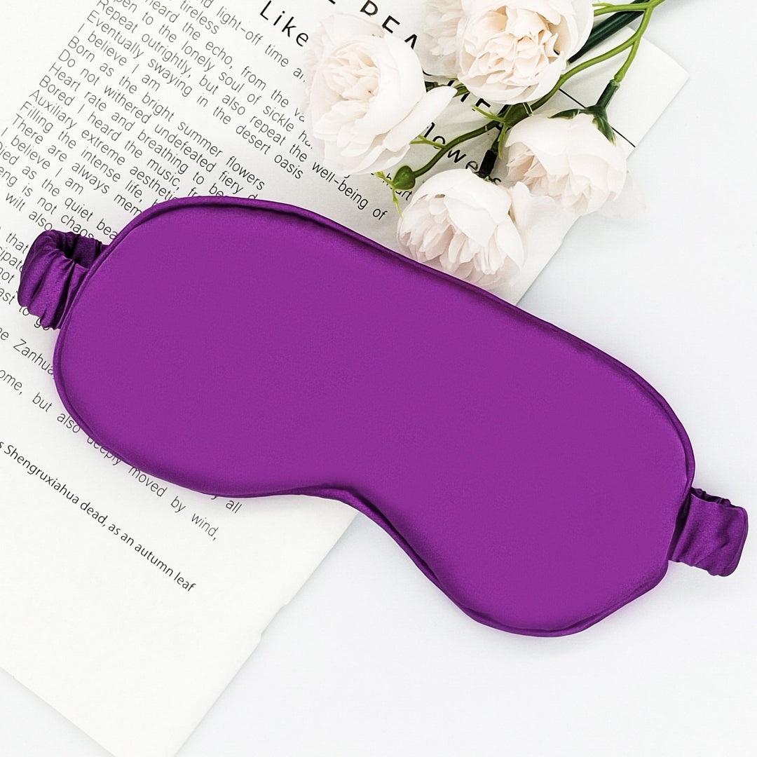 Women's ultra-soft sleep mask with extra padding and elastic satin band Kalsten