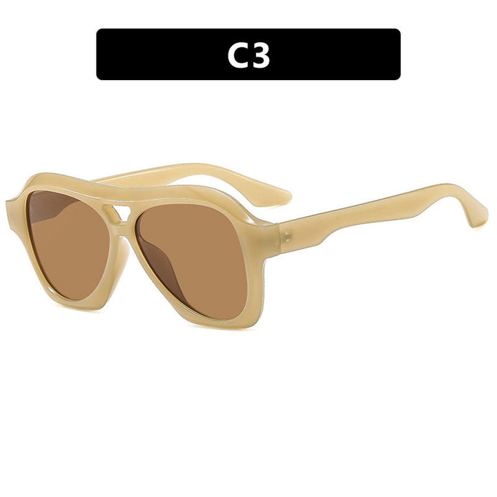 Women's fashionable sunglasses with unique design and protective UV filter Kalsten