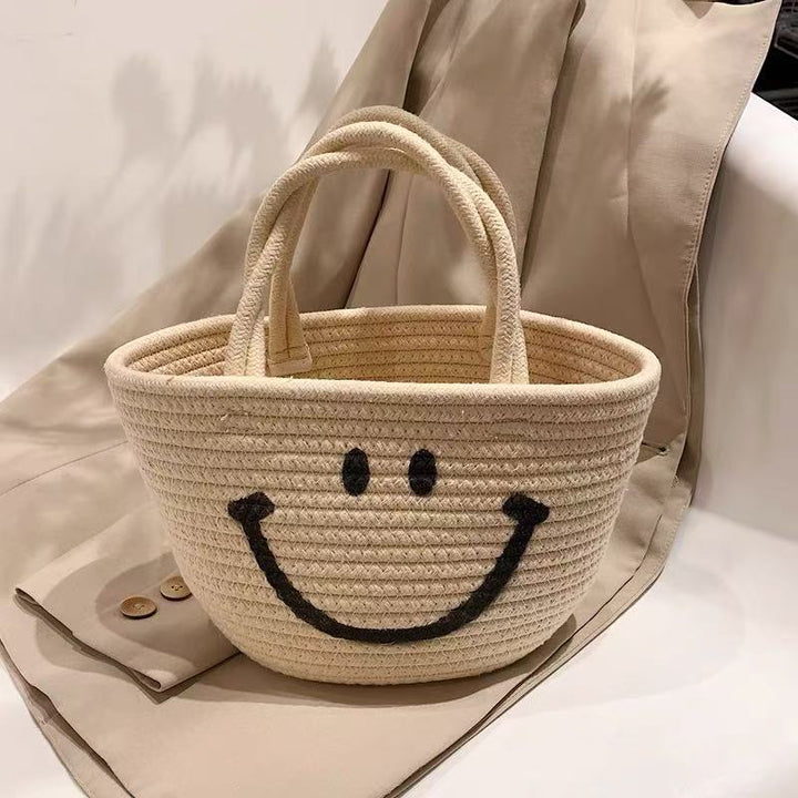 Women’s handbag with cheerful smiley motif Kalsten