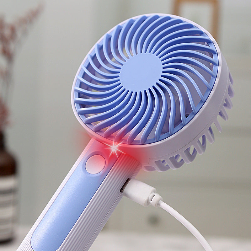 Women portable USB handheld fan with adjustable tilt angle Kalsten