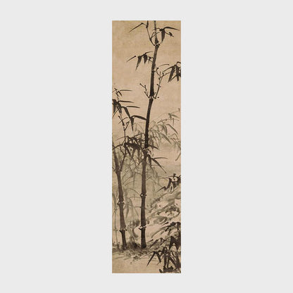Abstract Bamboo-Inspired Wall Art