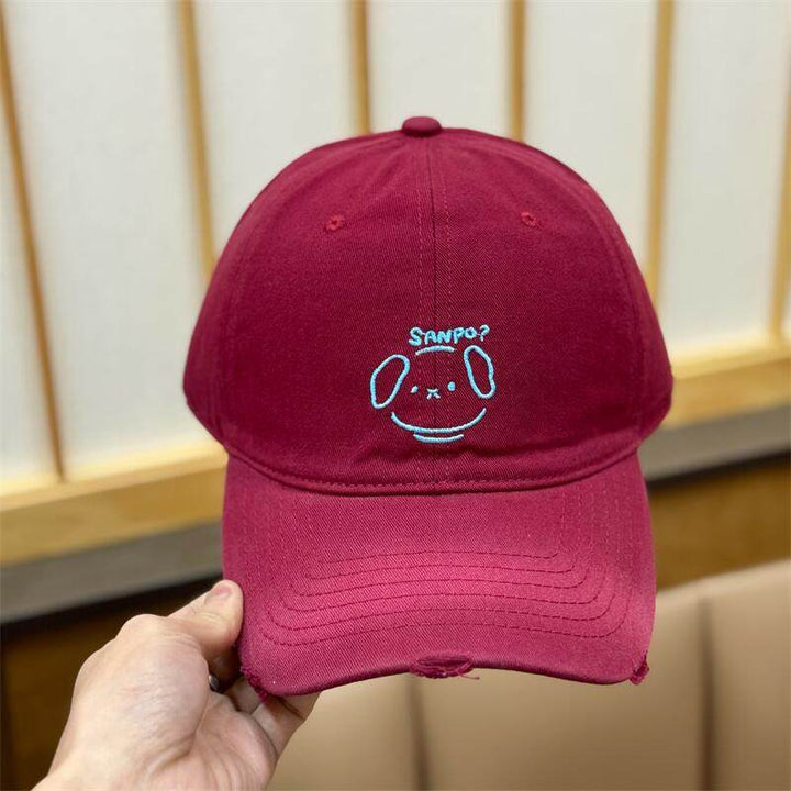 Women's Casual Character-Embroidered Baseball Cap Kalsten
