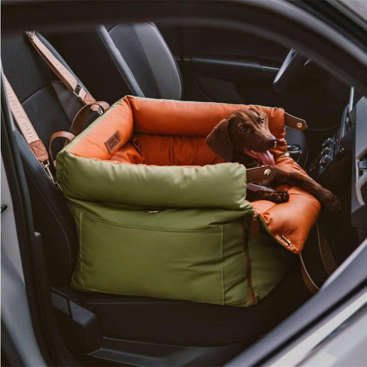 Orthopedic dog bed with removable carrying straps Kalsten