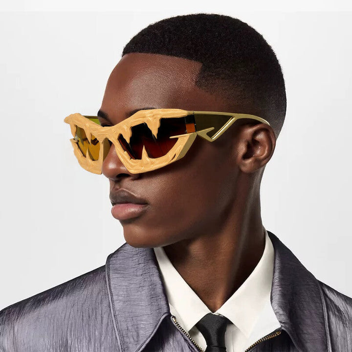Women's futuristic sports sunglasses Kalsten