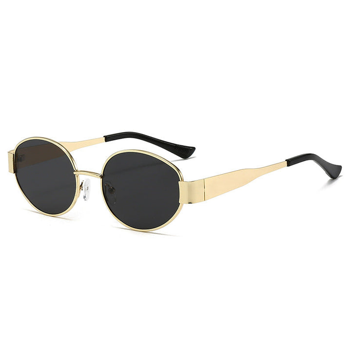 Women Vintage Sunglasses in Oval Design Kalsten
