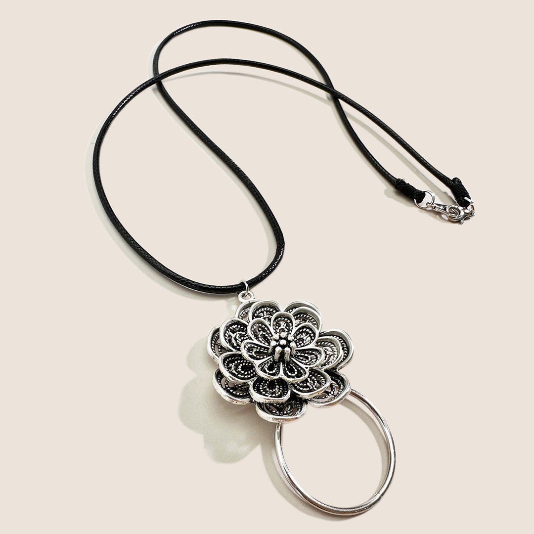 Floral Embellished Statement Necklace Kalsten