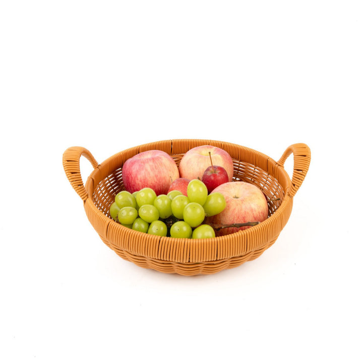 Unisex Woven Storage Basket with Handles Kalsten
