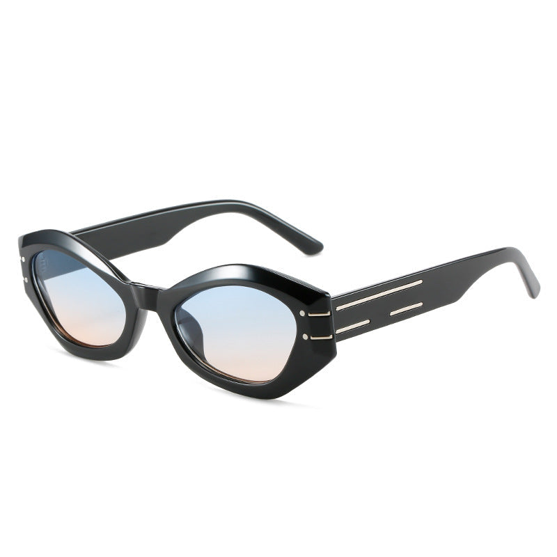 Ladies stylish designer sunglasses with unique frame construction Kalsten