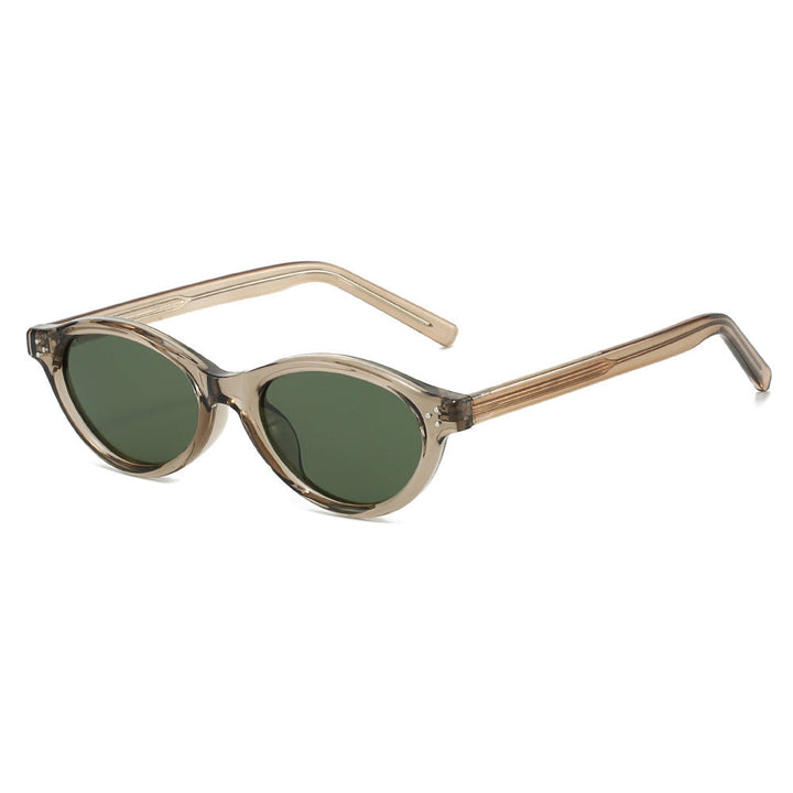 Women Cat-Eye Sunglasses with elegant, transparent frame and UV400 protection Kalsten