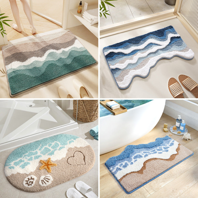 Plush Bath Mat Kalsten