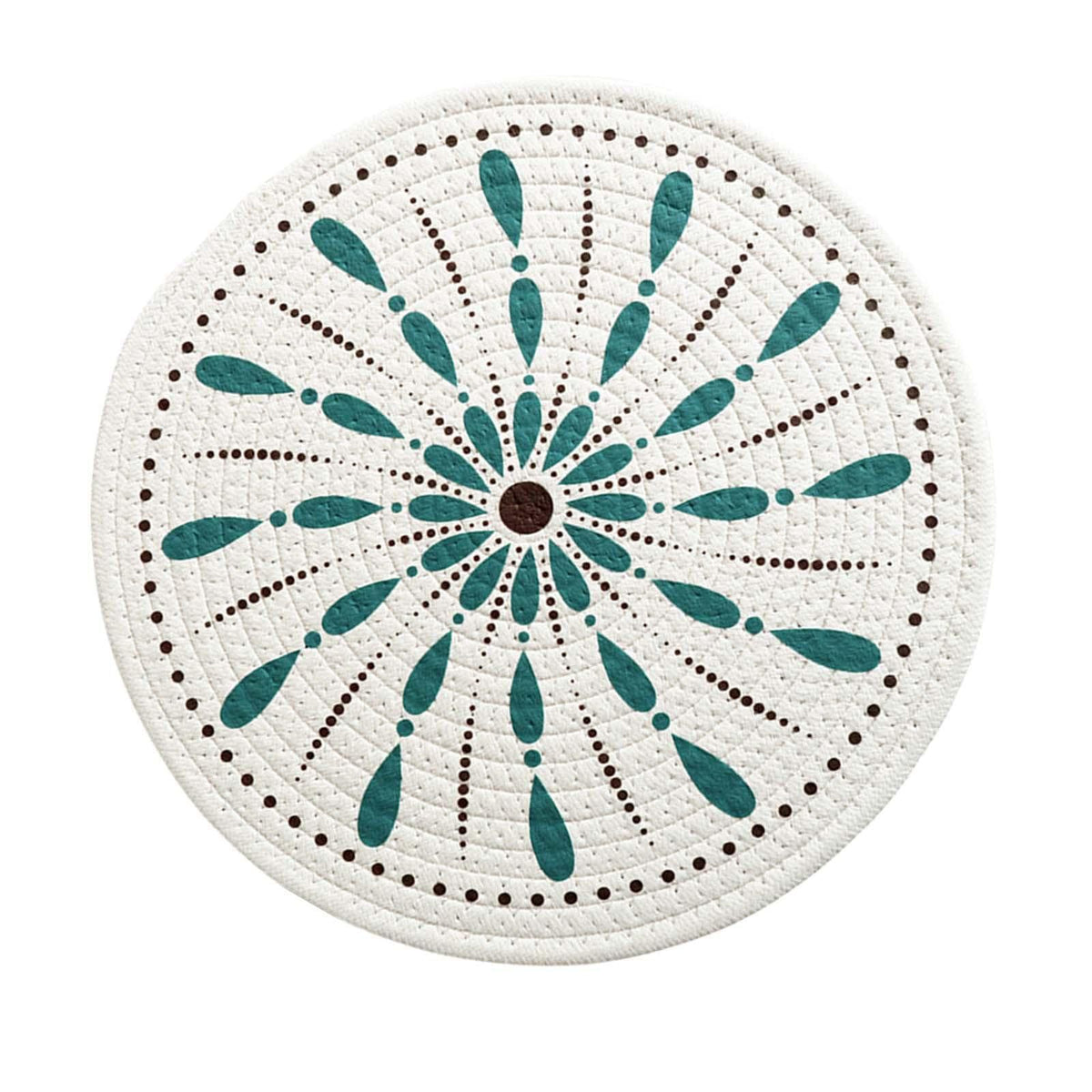 Round tablecloth with mandala pattern Acalora