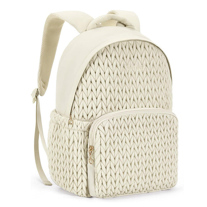 Fashionable backpack with braided structure Kalsten
