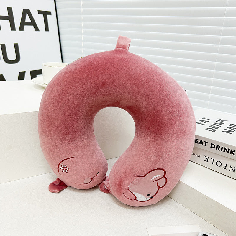 Women Kitten Neck Support Pillow Kalsten