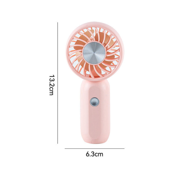 Women Portable Mini Hand Fan with Ergonomic Design and USB Charging Function Kalsten