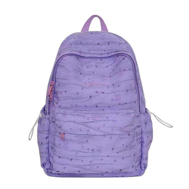 Textured Patterned Backpack Kalsten