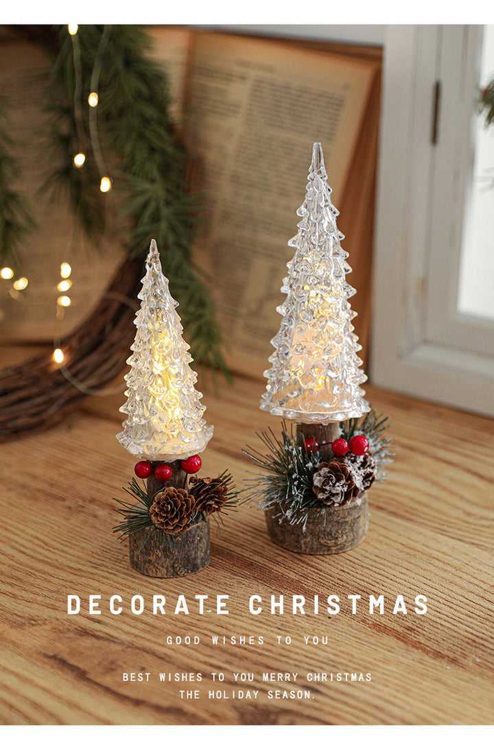 LED Christmas Lantern Table Lamp Decoration | Kalsten