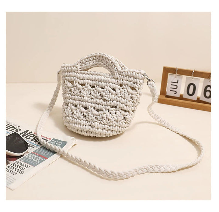 Handcrafted macrame shoulder bag with unique design Kalsten