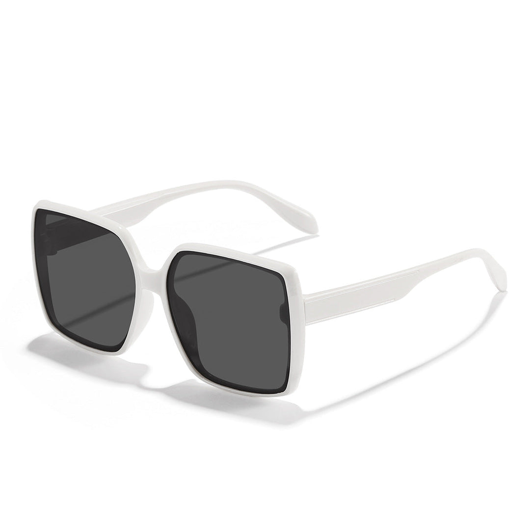 Women's oversized sunglasses with modern square frame and protective lenses Kalsten