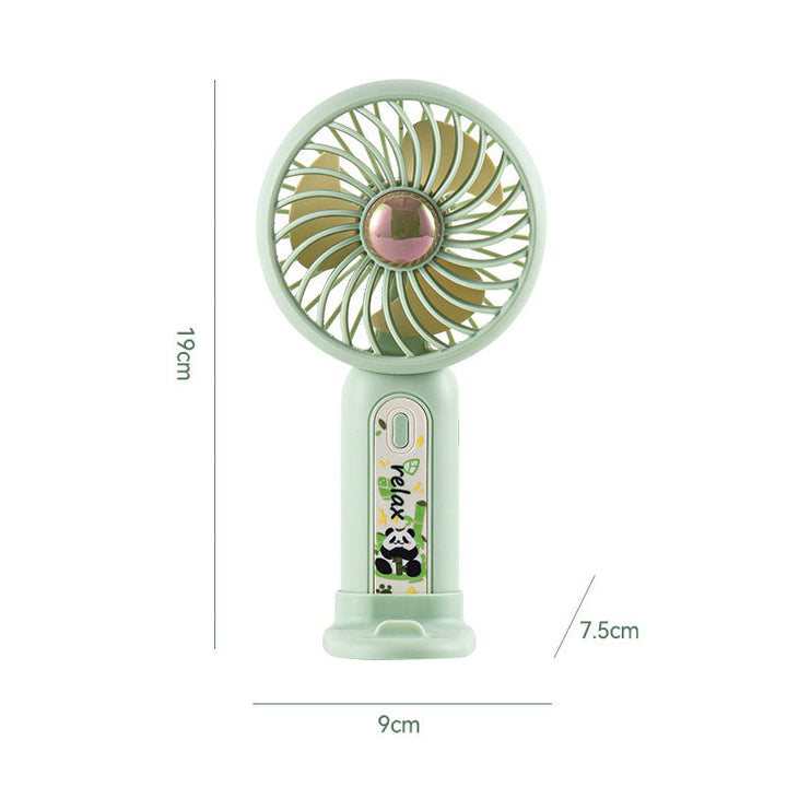 Women's Portable Mini Fan with Cute Panda Design Kalsten
