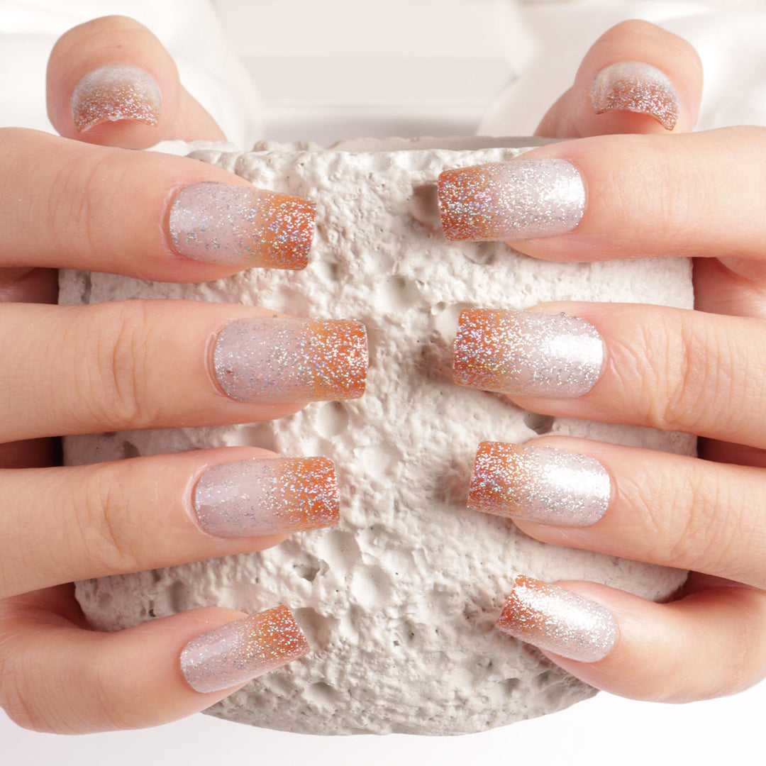 Glitter Ombre Press-On Nail Set Kalsten