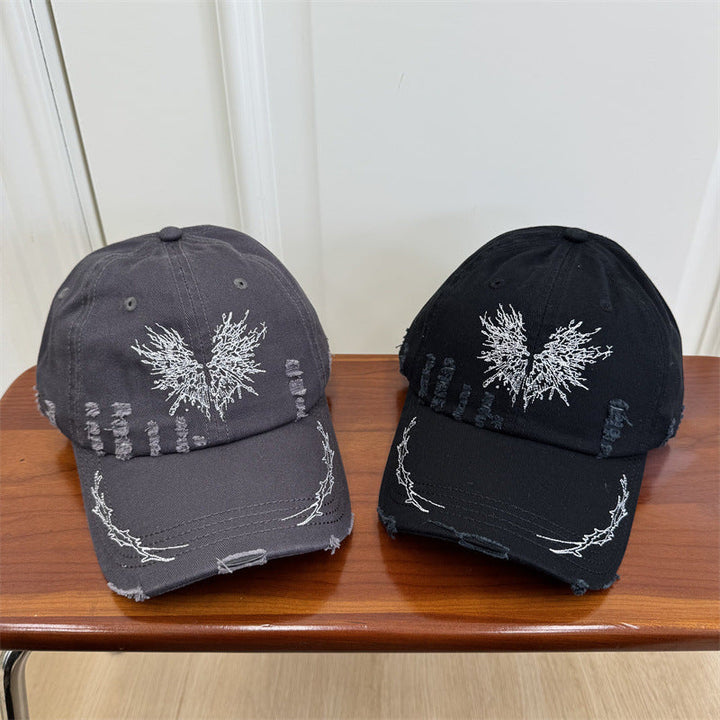 Women's Distressed Graphic Baseball Cap Kalsten