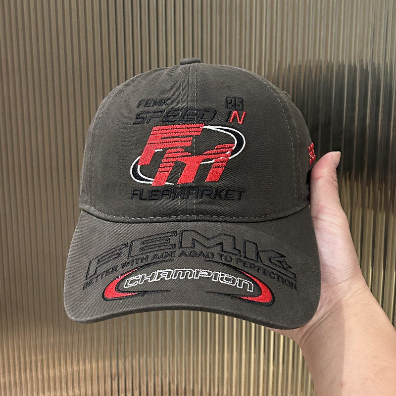 Men's Sporty Embroidered Cap Kalsten