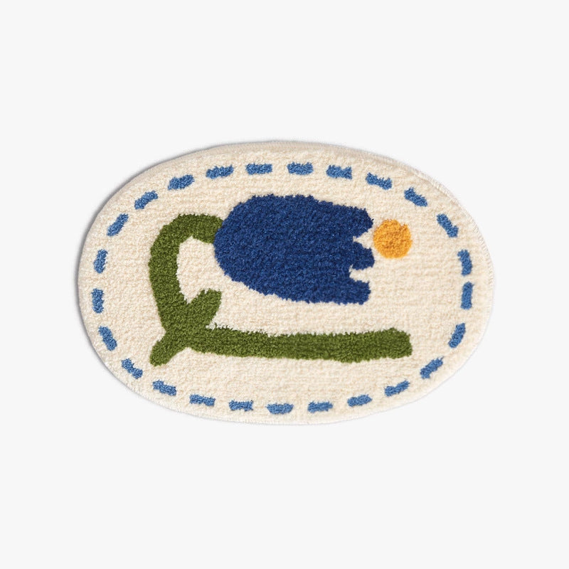 Playful Fruit-Themed Area Mat Kalsten