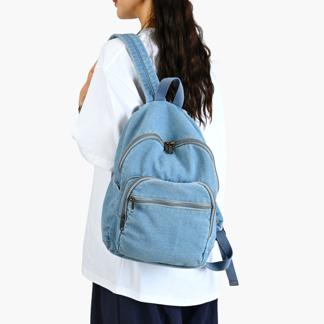 Casual Denim Backpack Kalsten