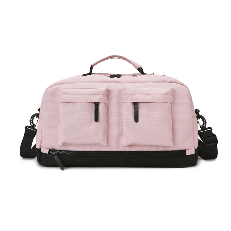 Sporty travel bag with two additional outer pockets Kalsten