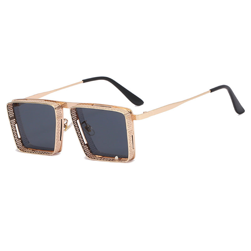 Women Oversized Designer Sunglasses with Unique Frame Design Kalsten