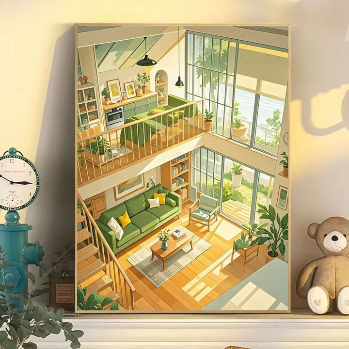 Scenic Street View Wall Art Kalsten