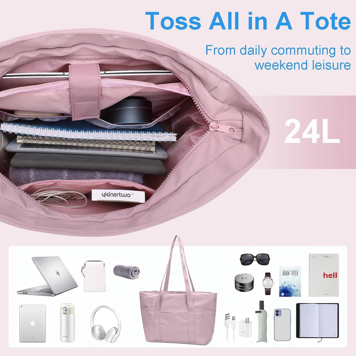 Practical everyday tote bag with multifunctional compartments Kalsten