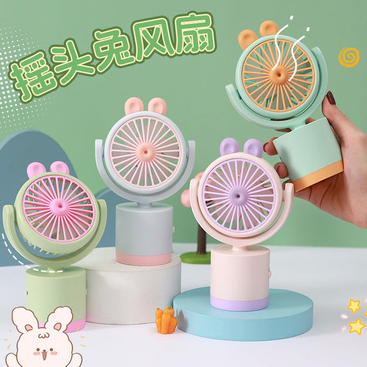 Unisex Funny Mini Hand Fan in Animal Design Kalsten