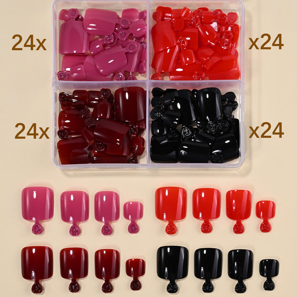 Variety Press-On Nail Tips Set Kalsten