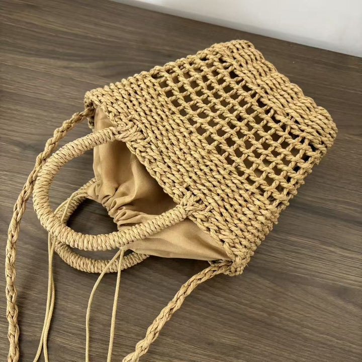 Hand-knotted basket bag Kalsten
