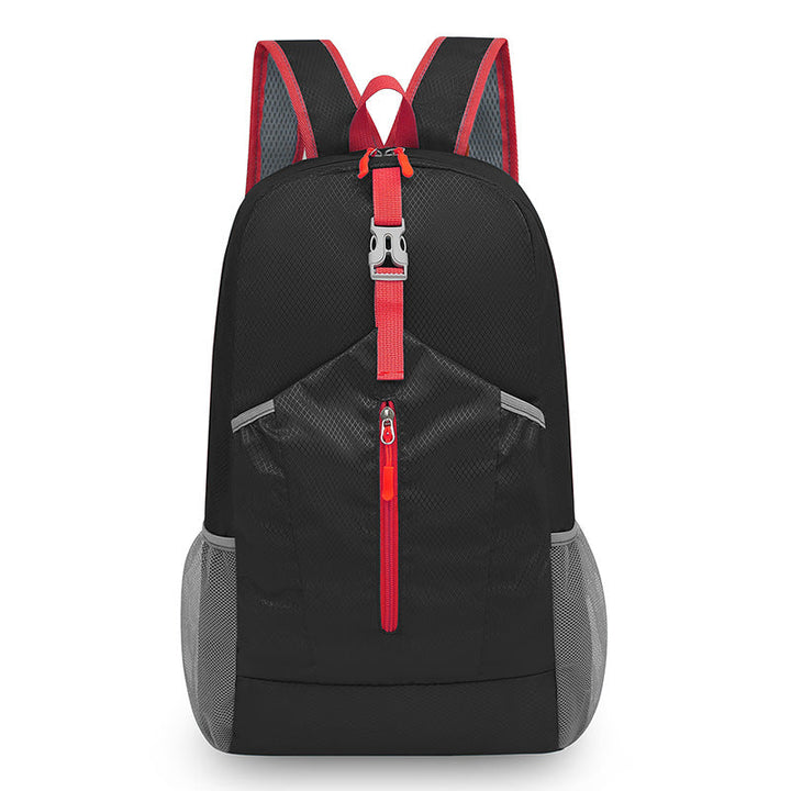 Sporty backpack with multiple pockets and breathable back Kalsten