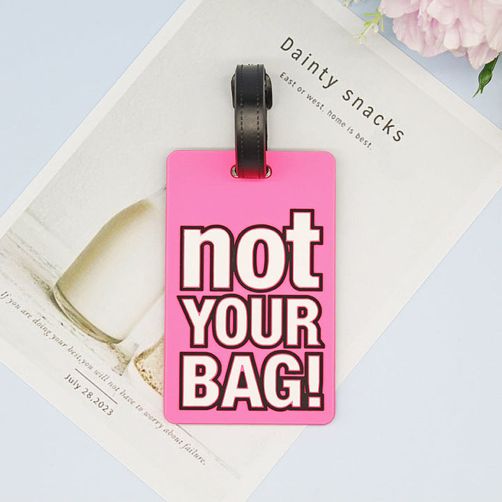 Unisex Luggage Tag with Humorous Design Kalsten