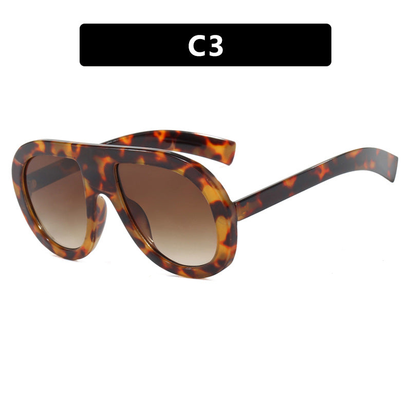 Ladies oversized sunglasses in futuristic design Kalsten