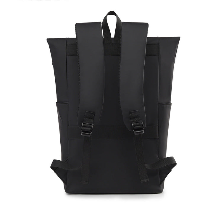 Modern roll top backpack with waterproof material and security closure Kalsten