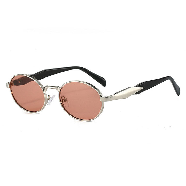Women's designer sunglasses with high-quality round frame and protective UV filter Kalsten