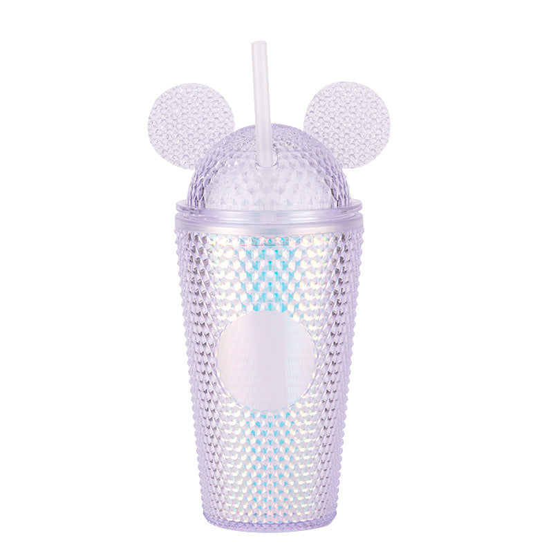 Ladies playful drinking cup with creative ears and anti-slip coating Kalsten