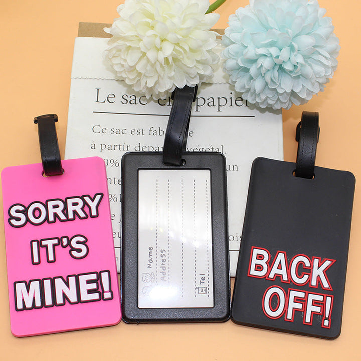 Unisex Luggage Tag with Funny Message Kalsten