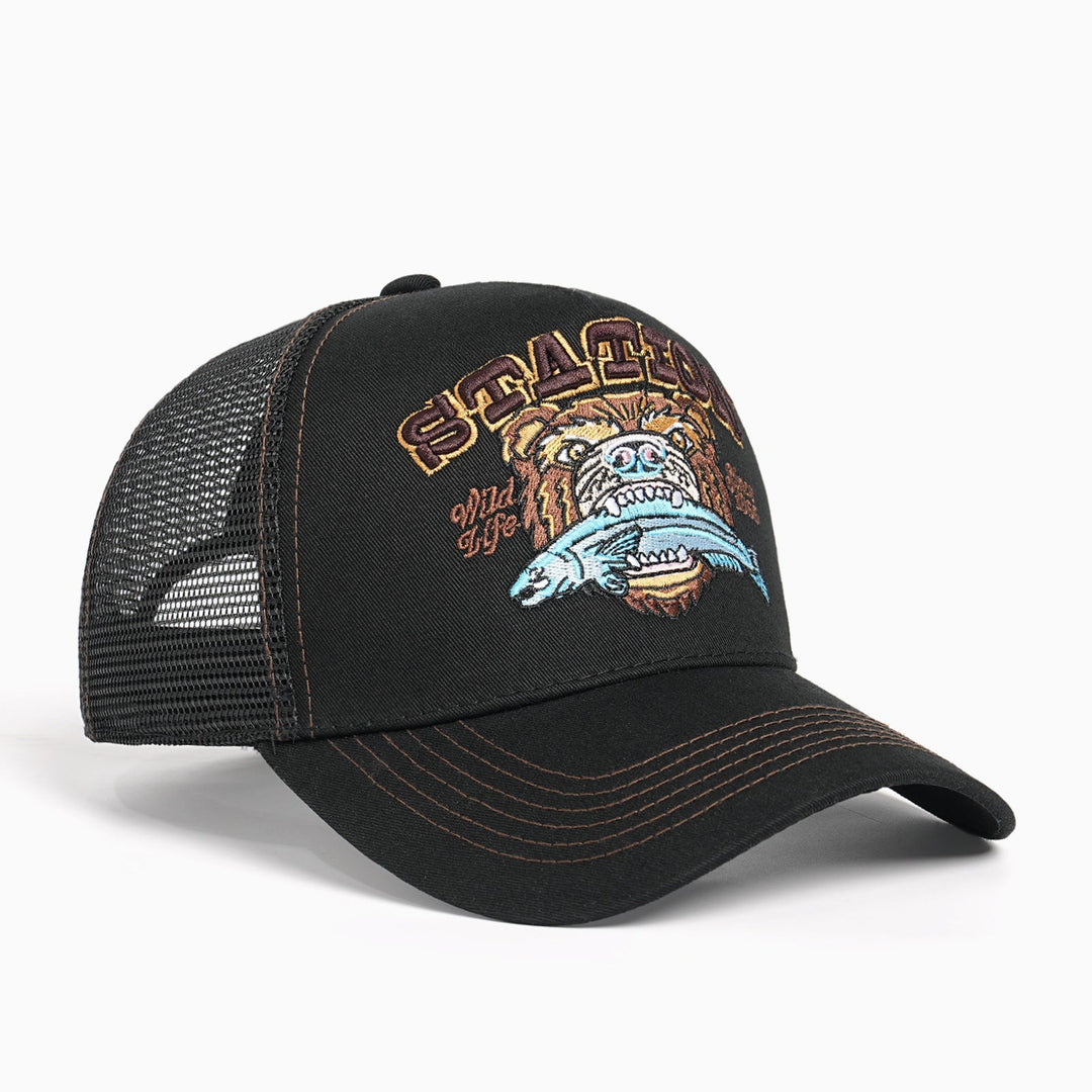 Women Trucker Cap with large embroidery design Kalsten