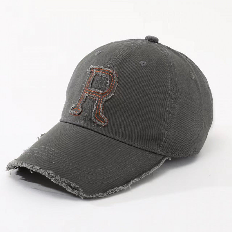 Women's Distressed Embroidered Baseball Cap Kalsten