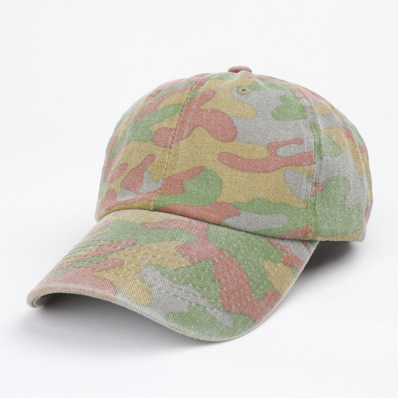 Unisex Camo Print Adjustable Baseball Cap Kalsten