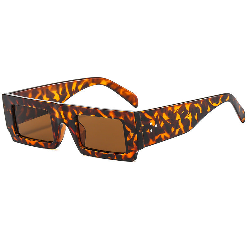 Ladies statement sunglasses with square frame and futuristic design Kalsten