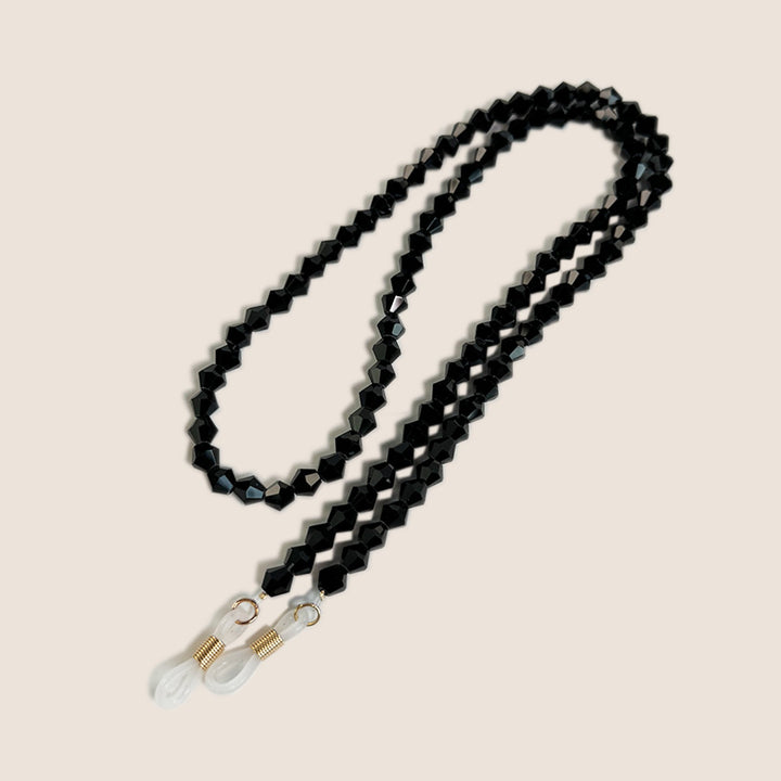 Beaded Eyewear Chain with Clear Tips Kalsten