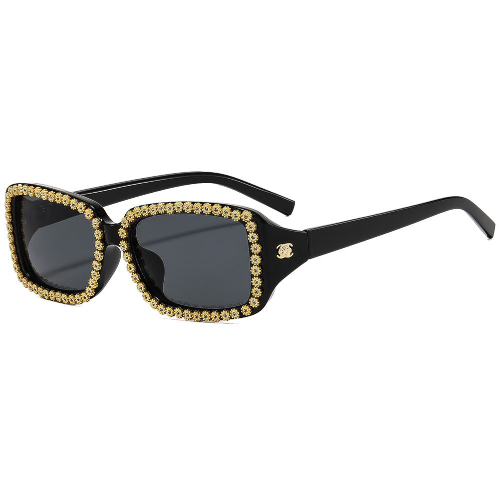 Ladies sunglasses with glamorous rhinestone frame Kalsten