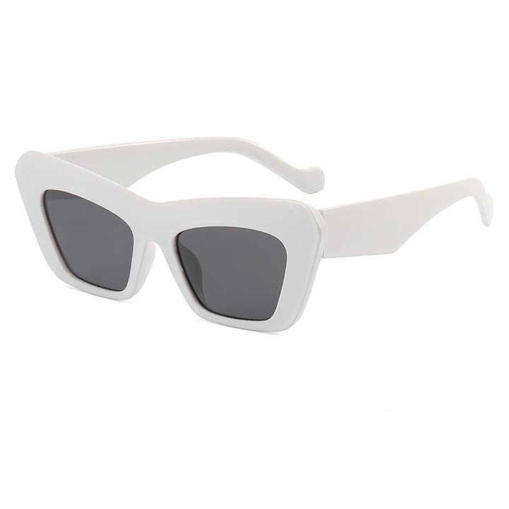 Women's fashionable oversized sunglasses with angular frame Kalsten
